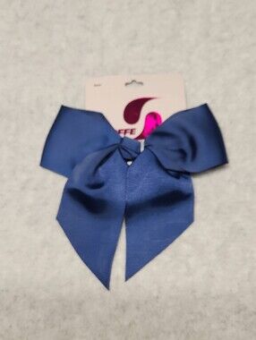 3 Pack-Soffe Navy Blue Hair Bows